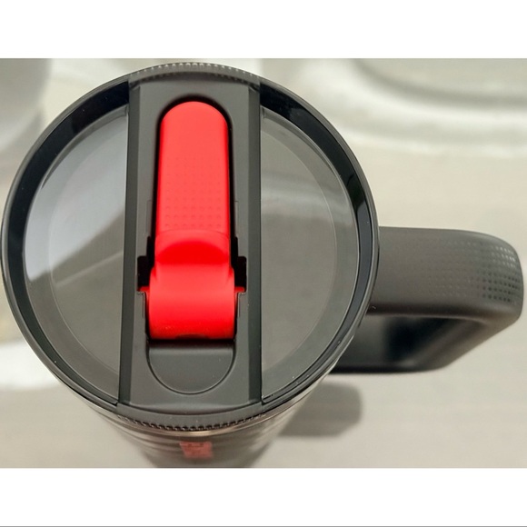 STANLEY VALENTINE’S QUENCHER PROTOUR FLIP STRAW TUMBLER, 30OZ- BLACK LOVELY - Picture 3 of 4